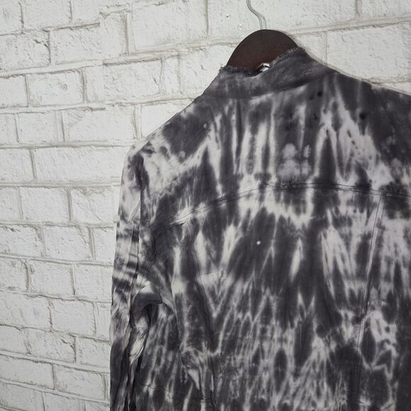 INC tye dye full zip lightweight jacket - Picture 9 of 13